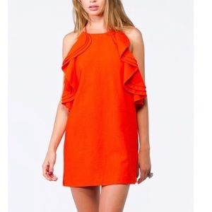 Cameo Wake Me Dress in Red